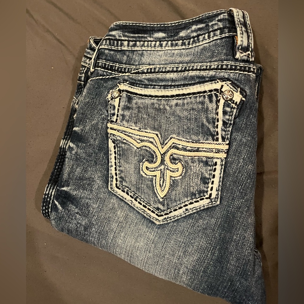 Rock Revival Nana Boot Cut Jeans Size 32